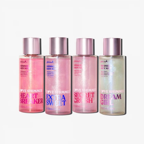 New VS PINK Love Shimmer Fragrance Gift Set - Picture 4 of 5